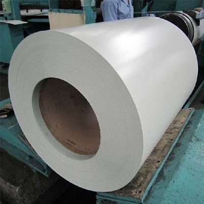 Cor galvanizada 300mm de aço da bobina de Ral 9002 PPGL revestida
