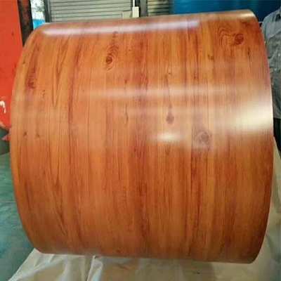 A bobina de aço galvanizada 750mm de 0.4mm PPGL para telhar a folha Prepainted
