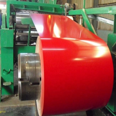 As folhas galvanizadas do telhado da bobina da chapa de aço colorem revestido Prepainted