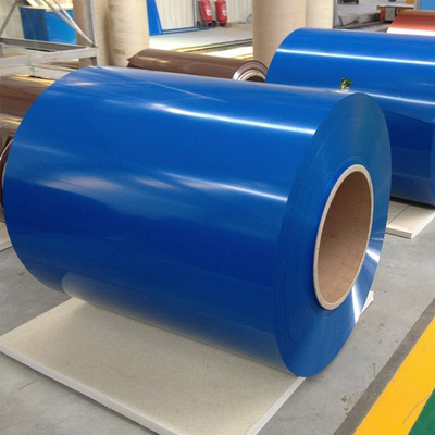Cor de aço galvanizada da largura RAL da folha 750mm da bobina de PPGL