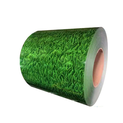 Zinque a bobina de aço do metal PPGL laminou folha ondulada revestida da cor Prepainted