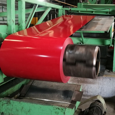 Densidade Prepainted 0.16mm da bobina da chapa de aço do Pvc Ppgi da cor