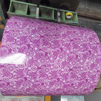 A cor Prepainted 0.15mm de aço do metal da bobina de Sgcc Ppgi revestiu