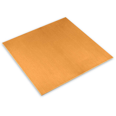 A bobina de cobre pura da folha C10200 chapeia 500mm lustrados