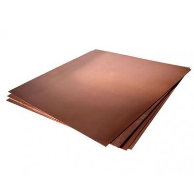 Placa de cobre pura vermelha 4mm C1100 1000*2000mm da bobina da folha