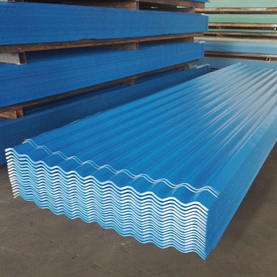 Ondulado telhado do zinco chapa de aço a cor de 1.2MM ASTM A36 revestida