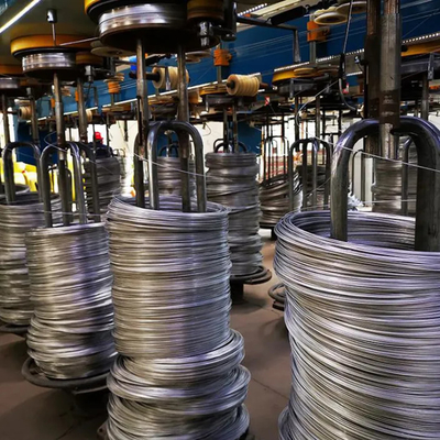 Fio de haste de aço carbono de alta tensão de 1,5 mm galvanizado de alta tensão