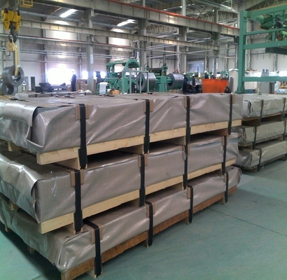 o GV de 3.0mm galvanizou ISO 9001 da chapa de aço para a construção com embalagem padrão da exportação