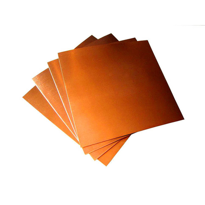 Bobina de folha de cobre de soldagem de linha fina 1000 mm - 6000 mm de comprimento para uso industrial