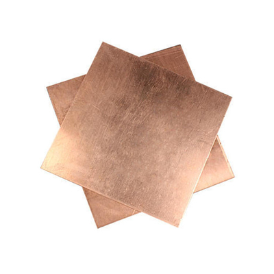 Bobina de chapa de cobre fosco 1000 mm - 3000 mm Pacote padrão de exportação