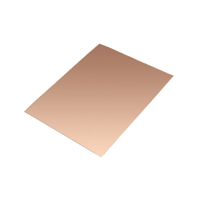 Bobina de chapa de cobre fosco 1000 mm - 3000 mm Pacote padrão de exportação