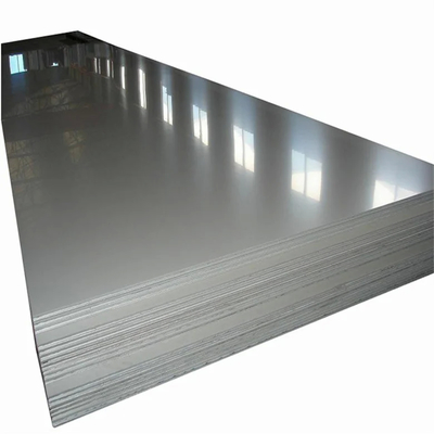 AISI SUS 304 Chapa de chapa de aço inoxidável Borda de fenda 1000 mm-6000 mm 2B BA