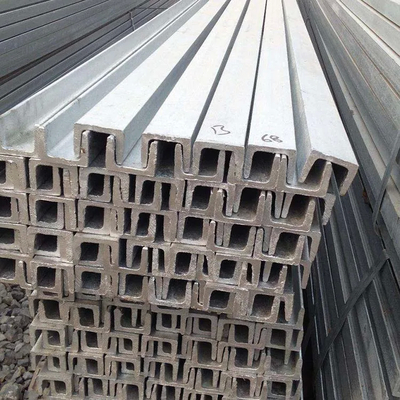 Construção de aço inoxidável U canal com ouro e ASTM padrão