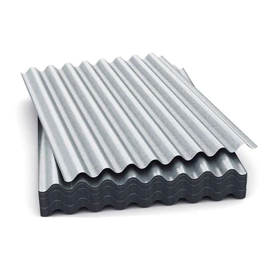 Folhas de telhado onduladas galvanizadas de revestimento PE