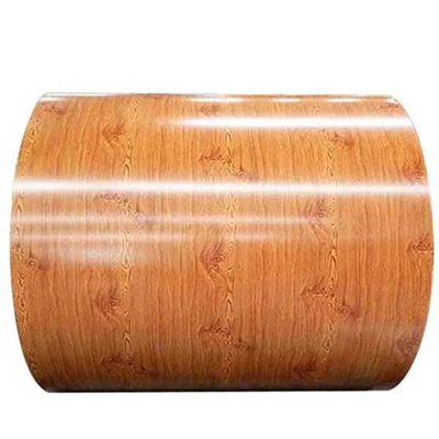30-275 g/m2 Cobre de zinco bobina de aço PPGL com superfície de cor RAL e peso da bobina de 3-8 MT