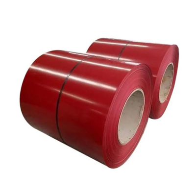 Empilhadeira de aço galvanizado pré- revestida com revestimento de zinco de 30 a 275 g/m2 e alongamento de 16 a 30%