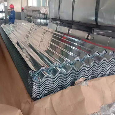 Lantejoula pequena ondulada galvanizada ferro da folha G30 G60 G90 do soldado