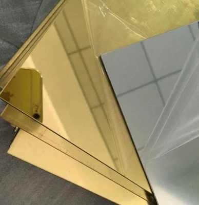 Placa de aço inoxidável da folha de JIS ASTM 2mm para fundos da sala de visitas