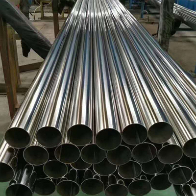 Tubo redondo de aço inoxidável escovado, tubulação EN10296-2 316 de aço inoxidável