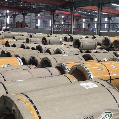 padrão de aço inoxidável da bobina laminada a alta temperatura 1219x2438mm ASTM de 2mm