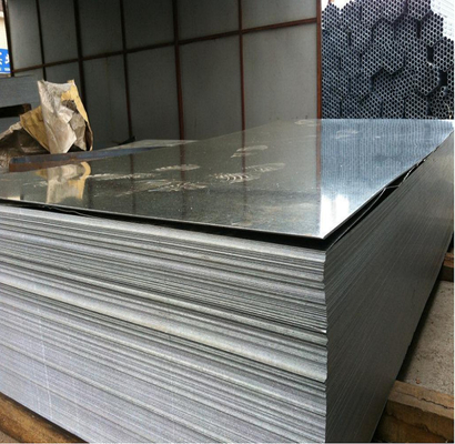 DX51D G90 galvanizou a folha, Z275 zinca espessura revestida da folha 6mm do soldado