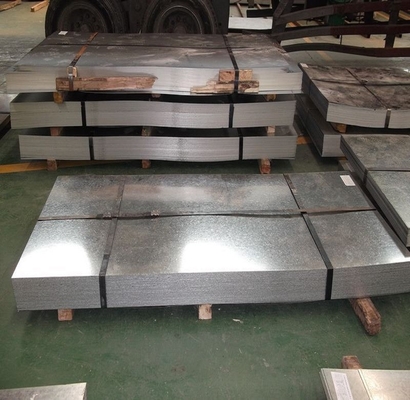 Astm Aisi Sgcc galvanizou o telhado do metal da indústria da placa Dx51d da chapa de aço
