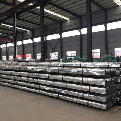 superfície grossa galvanizada 4X8 do Passivation da chapa metálica 0.5mm de 1220x2440mm