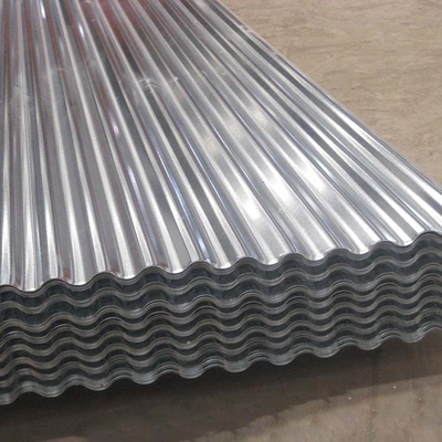 Folhas de aço do telhado de ASTM BS, folhas telhando onduladas galvanizadas 8ft