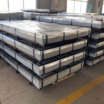 O soldado corrugou as folhas telhando de aço 0.12mm 0.6mm galvanizados