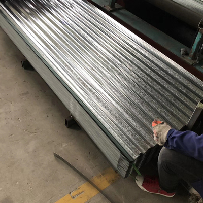 Zinque o telhado do aço de Sgcc cobre 0.22mm que o calibre galvanizou ondulado