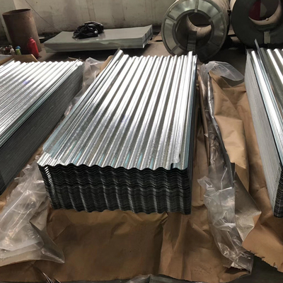 Zinque telhado de aço revestido cobre 600mm que o metal galvanizou ondulado