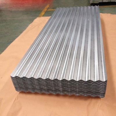 Ferro mergulhado quente corrugado 0.14MM telhando de aço galvanizado do metal da folha