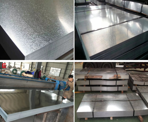 Lantejoula regular placa lisa grossa galvanizada de chapa de aço 2mm