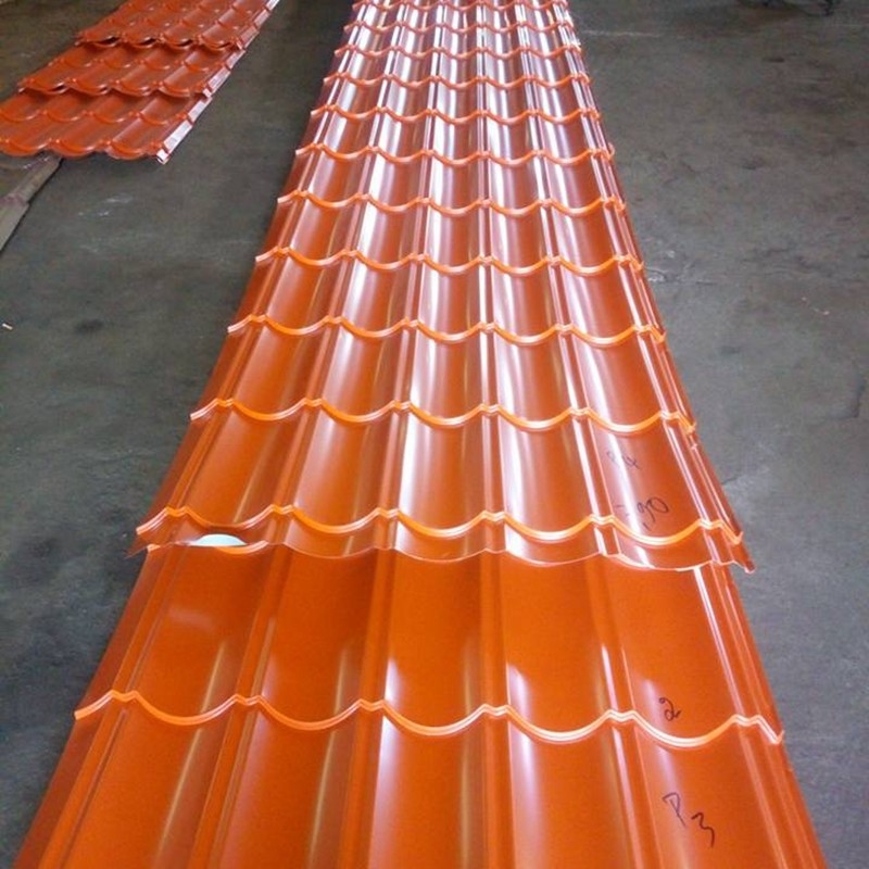A folha galvanizada 2500mm DX51D do telhado do aço da cor zinca metal revestido