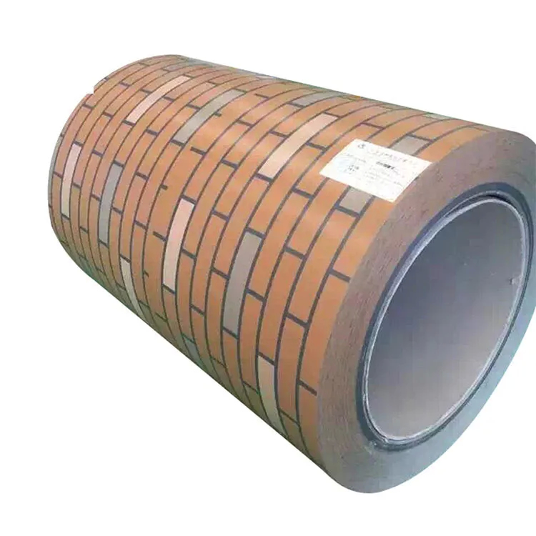 bobina de aço PPGL galvanizado com 508/610 mm ID da bobina e 0,2-1,2 mm de espessura